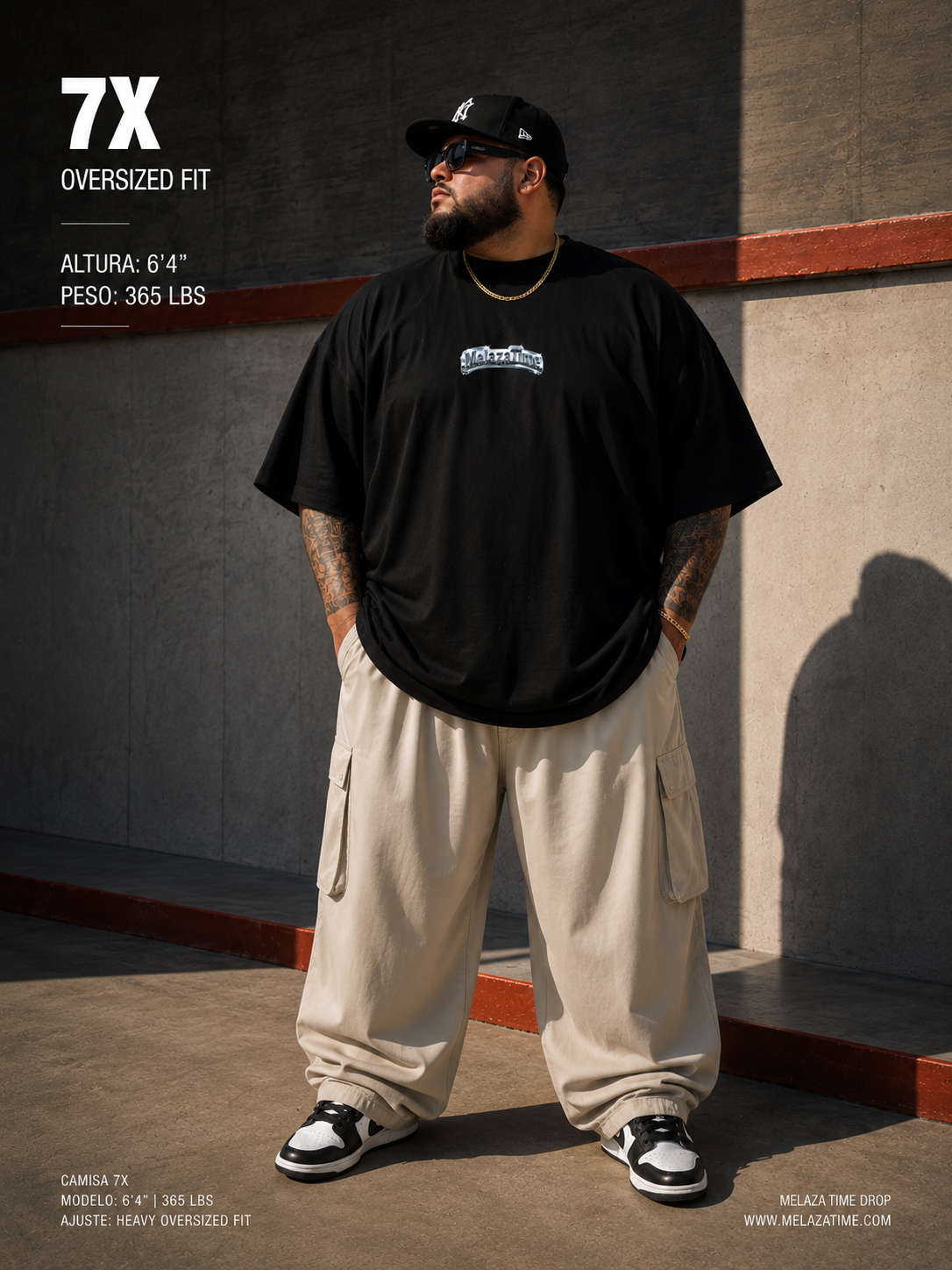 . MELAZA TIME HEAVYWEIGHT OVERSIZED TEE