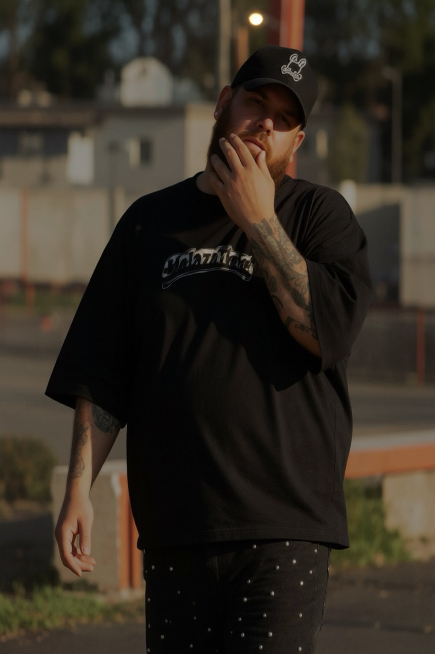 . MELAZA TIME HEAVYWEIGHT OVERSIZED TEE