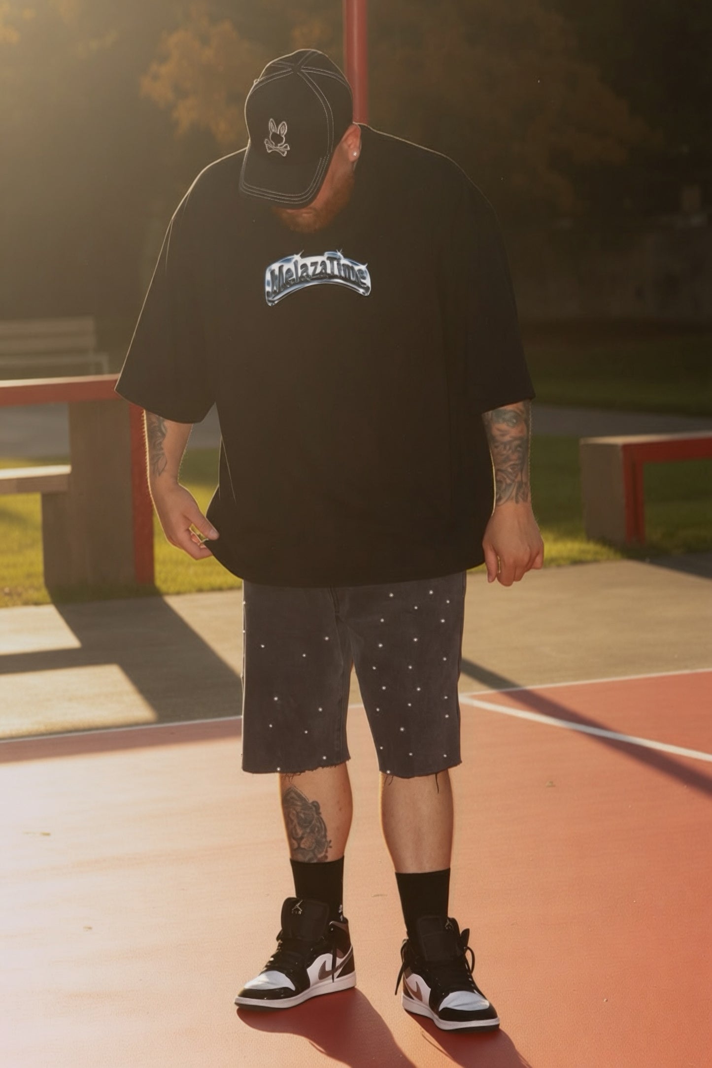 . MELAZA TIME HEAVYWEIGHT OVERSIZED TEE