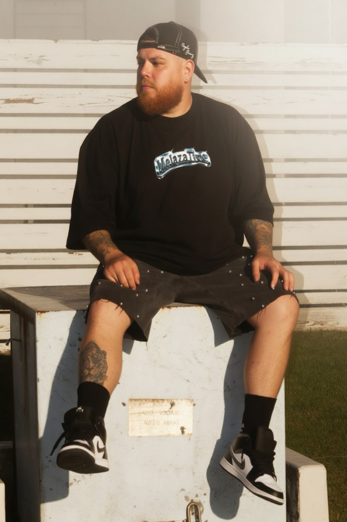 . MELAZA TIME HEAVYWEIGHT OVERSIZED TEE