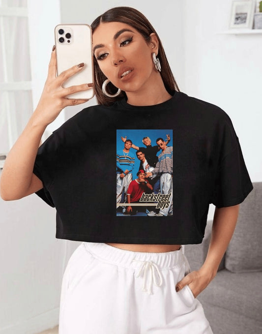 BACKSTREET BOYS CROP TOP