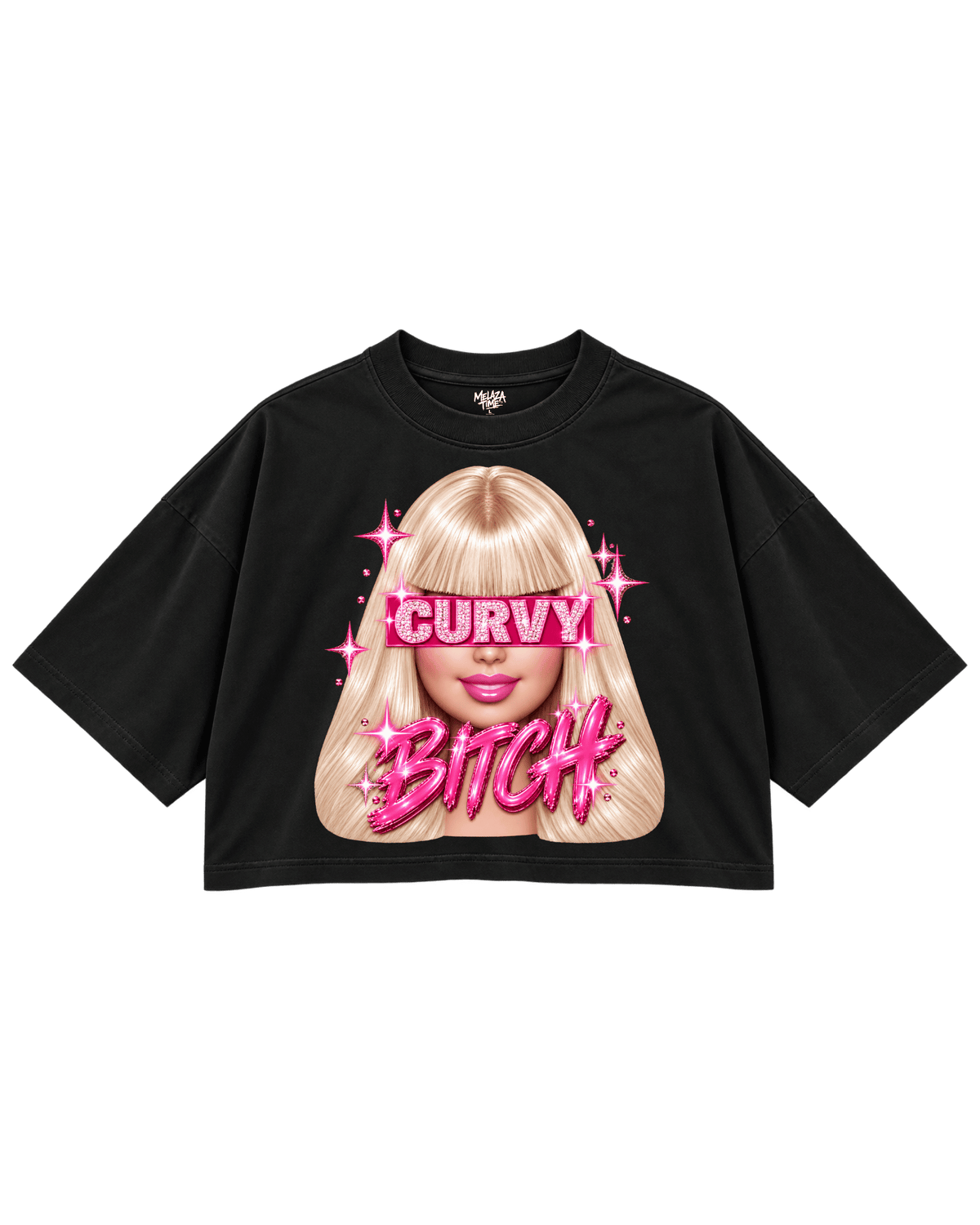 CURVY BITCH CROP TOP