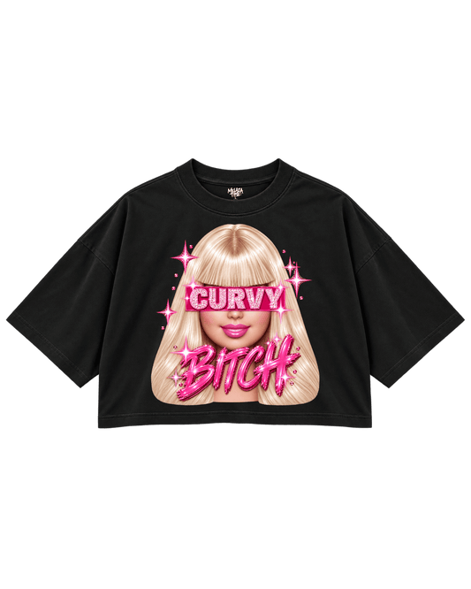 CURVY BITCH CROP TOP