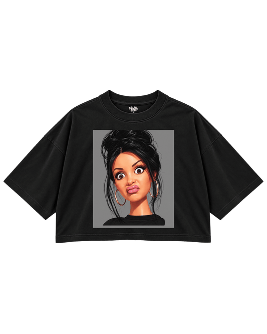 EXCUSE ME? 🎀🖤 CROP TOP